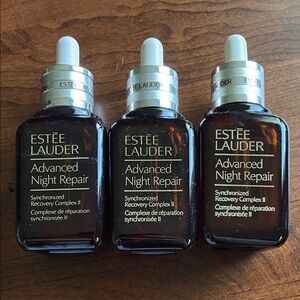 Lot 3 Empty Estee Lauder Advanced Night Repair Serum Bottle